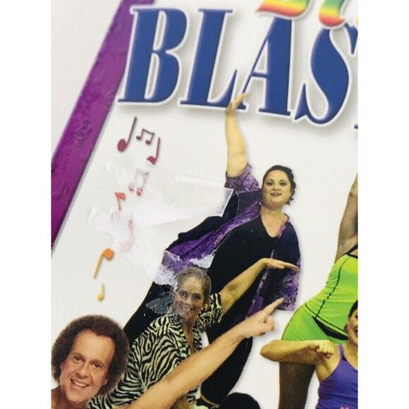 Richard Simmons Disco Blast-Off VHS - RARE! New In Original Packaging - Picture 5 of 6